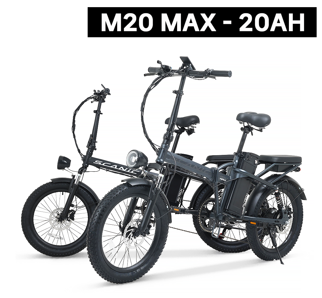 AU테크 스카닉 M20 MAX 최대850W/48V 접이식 전기자전거 삼성LG셀 20AH배터리