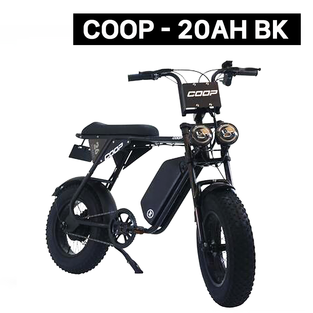 14 - 신형 AU테크 엑스트랙 몬스터쿱 미니 자토바이 48V 850W 블랙 삼성20AH 배터리 장착 모델 (배터리 추가 가능)  제품 사진