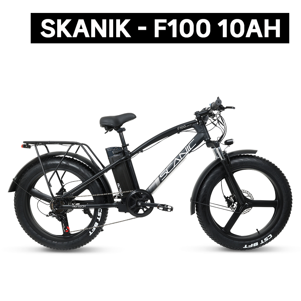 24 - 스카닉 F100 레저/라이딩 전용 24X4.0 광폭 팻타이어/ 48V 500W 삼성LG 10AH 배터리 장착 제품 사진