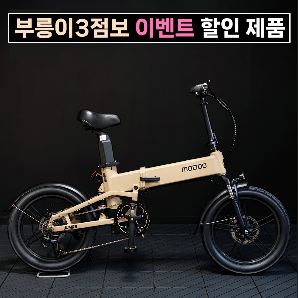 1 - 2025 부릉이3 점보배터리1+1 40ah 이벤트 주행거리 750KM 48V 500W LG셀 배터리 제품 사진